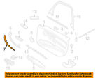51417260079 Door-handle 328i Left 12-14 Bmw Front Molding Oem
