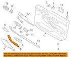 51417304990 Bmw Oem 13-17 650i 51417304990 Bmw Oem 13-17 650i