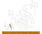 51418265079 Front X5 Bmw Handle Left Door-pull Oem 00-06