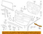 51427216653 Bmw Oem Inside Door Handle Left