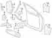 55276126ab Dodge Chrysler Oem Interior Door Handle Image 2
