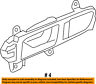 561839020cubn Volkswagen Vw Oem Inside Door Handle Right