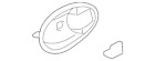 5716a465ha Mitsubishi Genuine Eclipse Handle