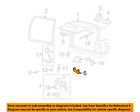 5l2z7843400aa Gate-handle Lift Ford Oem