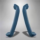 612800375 Performance Choice Corvette Interior Door Pulls Grab Handle Dark Blue