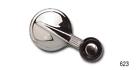 623 Danchuk Part Chevy Vent Window Crank Handles Pair 840977102891