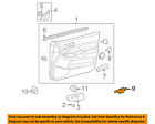 6762504040 Toyota Oem Tacoma Front Handle Bracket