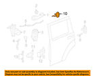 68004829aa Handle Dodge Chrysler Nitro-interior Door Oem 07-11 Left