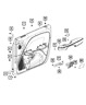 68319936aa Mopar Genuine Inside Release Handle Right