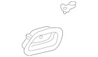 69205-02060-b1 Toyota Genuine Corolla Handle