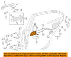 6920506120c0 Toyota Oem Inside Door Handle Right