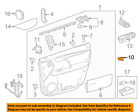 692840e030e0 Toyota Lexus Oem Inside Cover Left 692840e030e0 Toyota Lexus Oem Inside Cover Left