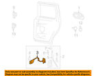 6l7z78431b15c Door Ford Lincoln Navigator-interior Left Oem Handle 03-06