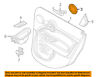 6tu25lxhaa Fiat Oem Front Door Interior Bezel Left