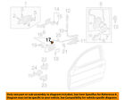72149sr4000 Door-handle Hardware-rear Lock Snap Civic Oem Honda