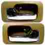 72160-sm4-003zb Aftermarket New Fits 1990 1991 1992 1993 Honda Lx Sedan Tan Inside Inner Door Handle Right