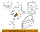 72160s5pa12za Honda Oem Inside Door Handle Left