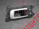 72160szaa01zb Honda Pilot Left Rear Driver Side Interior Inside Door Handle Assembly Silver Black