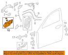 72160tx6a01za Honda Acura Oem Inside Door Handle Left