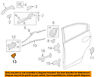 72161tr3a01zd Honda Oem Civic Lock Inside Cap Left