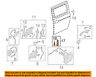72620shja01ze Honda Oem Odyssey Side Sliding Inside