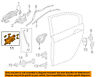 72620ty2a01za Honda Acura Oem Inside Door Handle Right