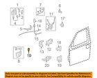 72661sjca00zb Honda Oem Ridgeline Front Inside Cap Left