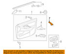 7461206020b0 Toyota Oem Camry Front Cover Right