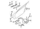 80670-9n00a Nissan Genuine Maxima Handle