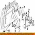 80670v5021 Nissan Oem 87-91 Pathfinder-interior Inside Door Handle