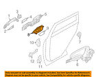 806711an1a Nissan Oem Inside Door Handle Left