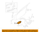 80671ja00a Lock Handle Altima Hardware-interior Left Nissan Oem Door Assembly