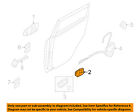 826102k000wk Kia Soul-interior Door Left 10-13 Handle Oem