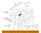 82610c1010vcs Hyundai Oem Inside Door Handle Left