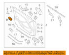 826212t000 Kia Oem Optima Front Bezel Right