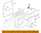 83512tz5a00zb Honda Acura Oem Mdx Front Bezel Cap Right