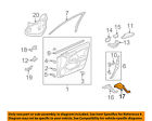 83516tl0g03za Honda Acura Oem Tsx Front Handle Right