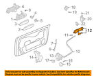 8e1837019g7pe Audi Oem Inside Door Handle Left