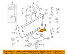 8j0837020bh77 Audi Oem Tt Inside Door Handle Right