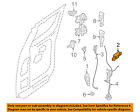 8l1z-7821818-a Ford Lincoln Genuine Handle