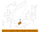 8s4z7822601ab Door Focus-interior Left Ford 08-11 Oem Handle