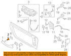 90014418301 Porsche Oem Outside Screw