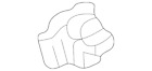 90866-sa0-000 Acura Genuine Handle Inside Grommet