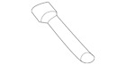 999-166-084-02 911 Porsche Genuine Handle Inside