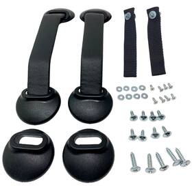 914rsidpky 914rubber Black Rs Style Inner Door Handle For Porsche 911/912/914/930/964/993