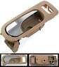 92926 Apdty Interior Door Handle Rear Right Chrome Lever Beige Housing