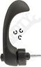 93100 Apdty Interior Door Handle Textured Black 403000081138