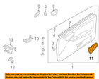 94226fa030mj Subaru Oem Impreza Front Bezel Left