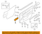 94236aj03a Subaru Oem Legacy Front Bezel Left