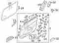 94237ag10a Legacy Outback Subaru Genuine 2006-2009 Grip Handle